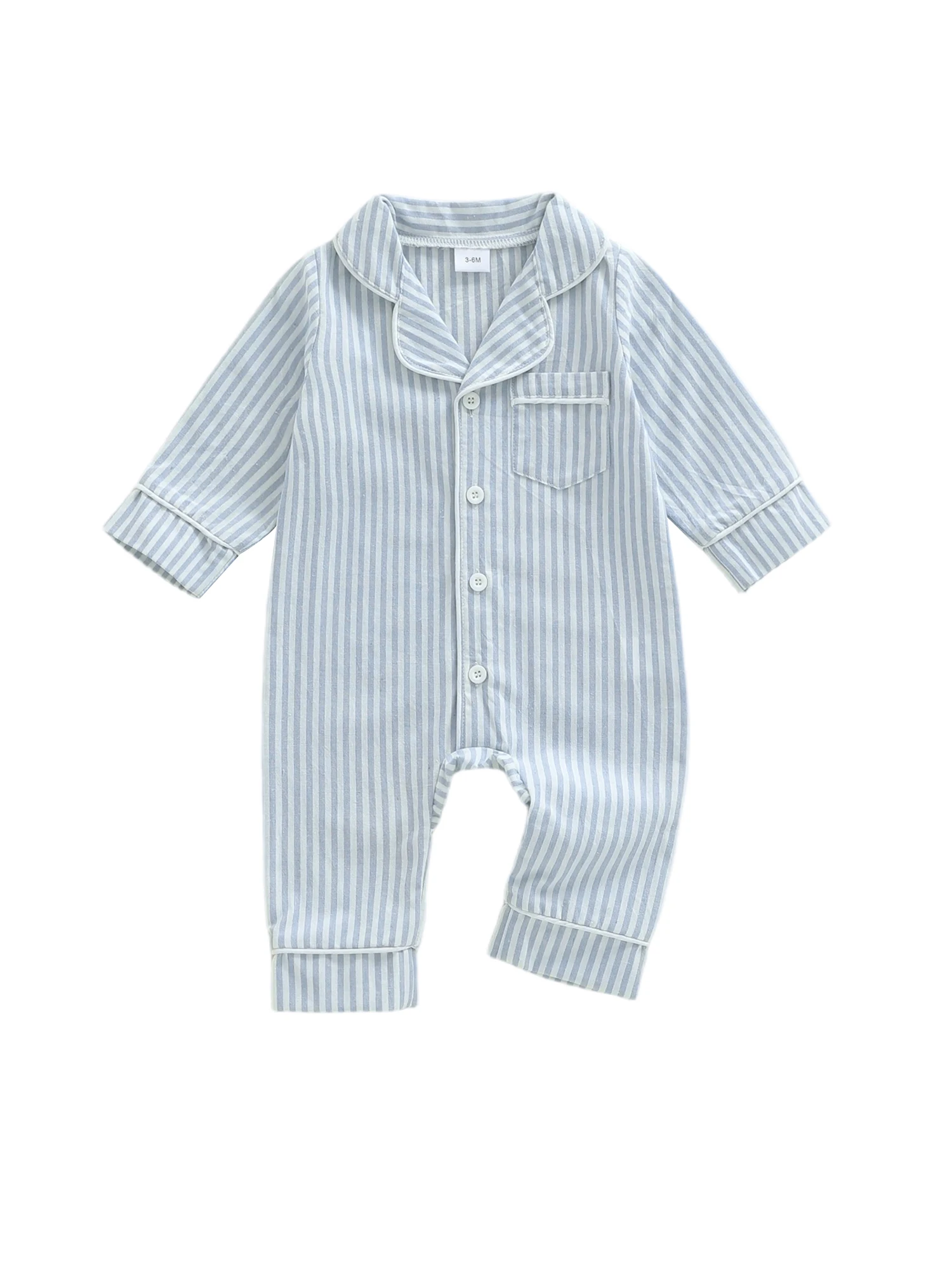 

Adorable Toddler Girl Boy Pajamas Set with Cartoon Print Button Down Lapel V Neck Long Sleeve Sleepwear for Fall