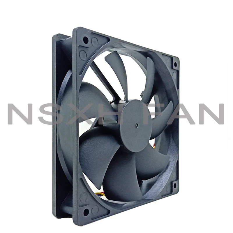 Dual Ball Mute Fan DF1202512B2LN 12CM Cooling Fan 12025 120X120X25MM 12V 12cm PWM Temperature Controlled Fan