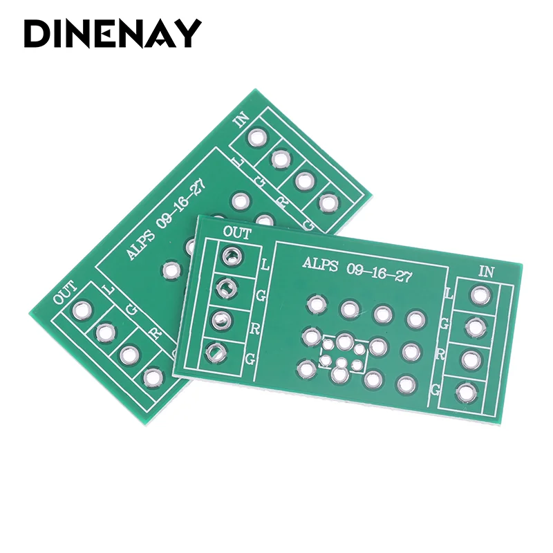 2PCS Potentiometer PCB Board Für Verstärker PCB Für ALPS 09 Typ 16 Typ 27 Typ