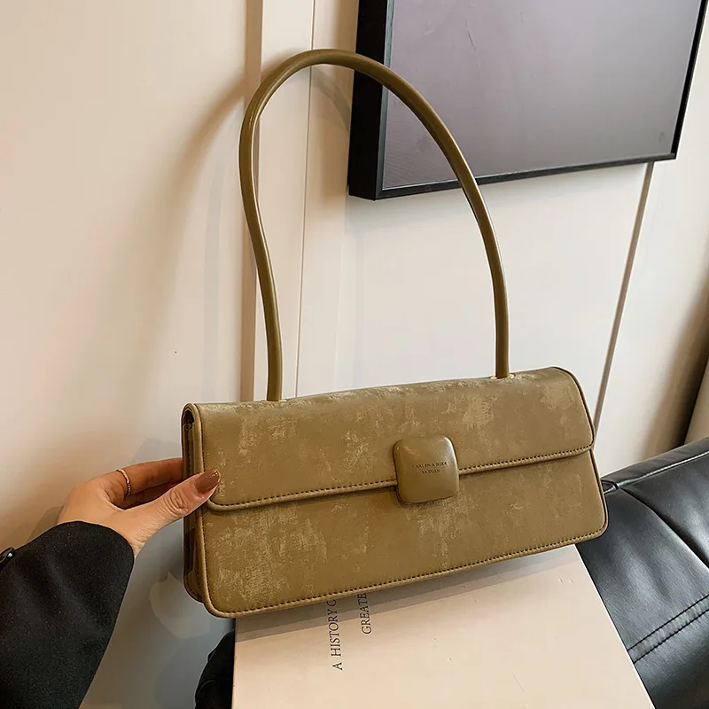 2025 Spring New Women\'s One Shoulder Bag Fashion Commute Party Underarm Bags Korean Temperament Elegant Handbag Trend