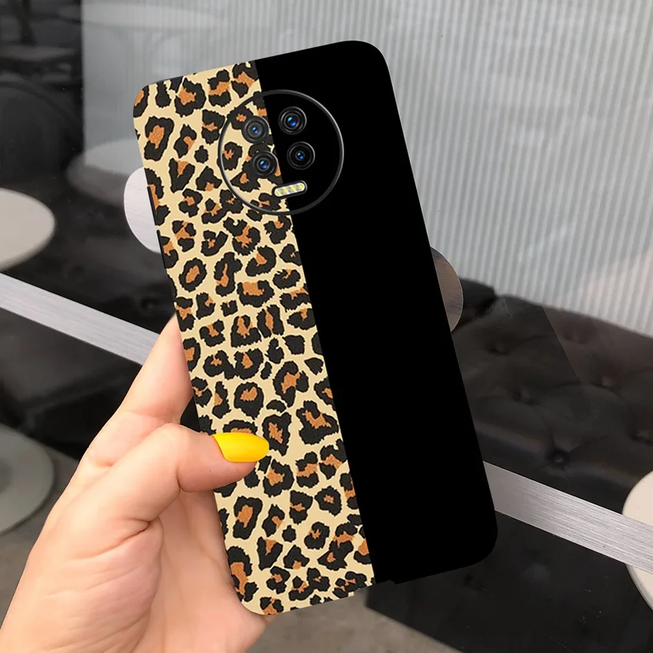 For Infinix Note 7 Case X690 X690B Soft Silicone Cloud Cute Fashion Flower Painted Cover For Infinix Note 7 Lite X656 Note7 Capa