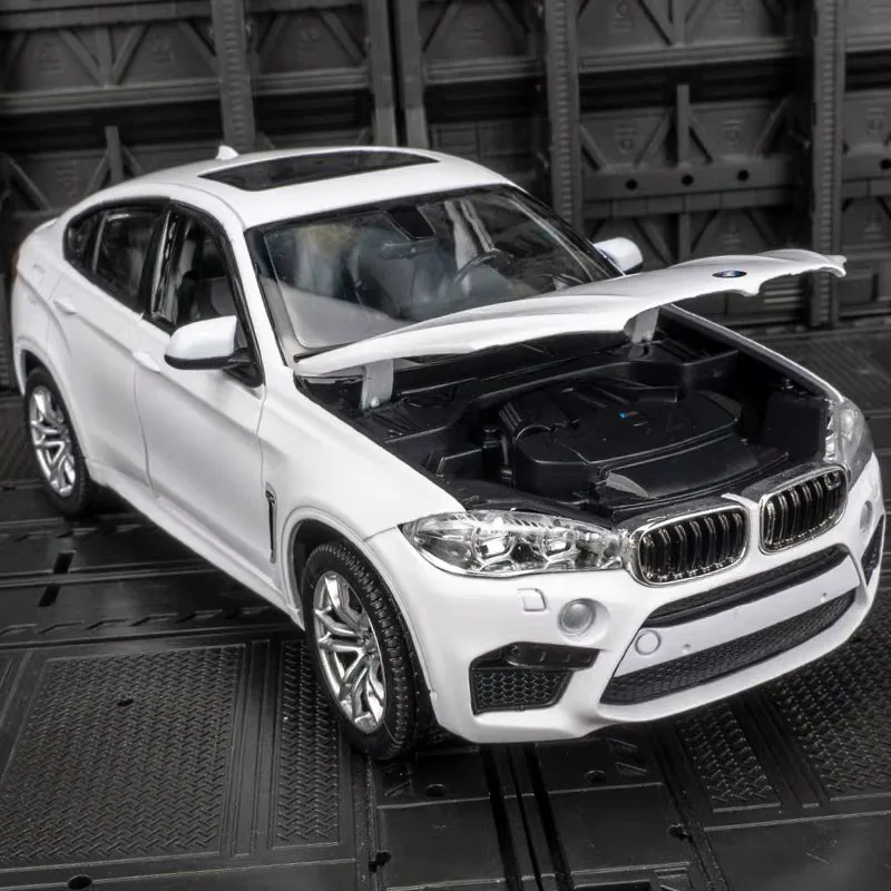 1:24 BMW X6M X6 i7 M4 G82 M Hybrid V8 Alloy Sports Car Model