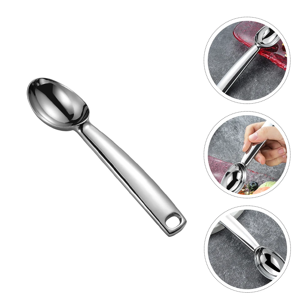 

Fruit Ice Cream Scoop Multi-Functional Ice Cream Ball Maker Compact Dessert Spoon for Home Cafe Bar Restaurant Easy to