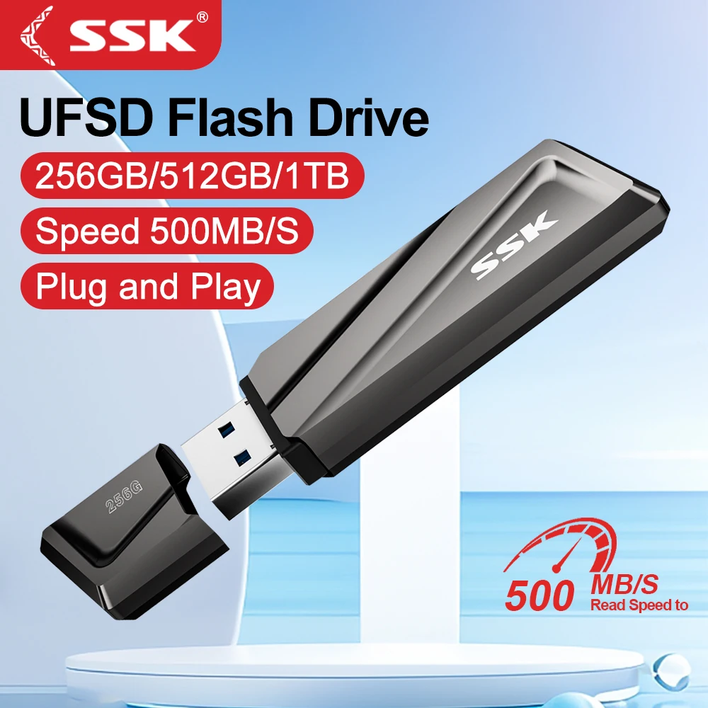 SSK портативный твердотельный диск ssd 550 МБ/с внешний жесткий диск портативный мини-флеш-накопитель Memory Stickfor для ПК аксессуары для ноутбуков