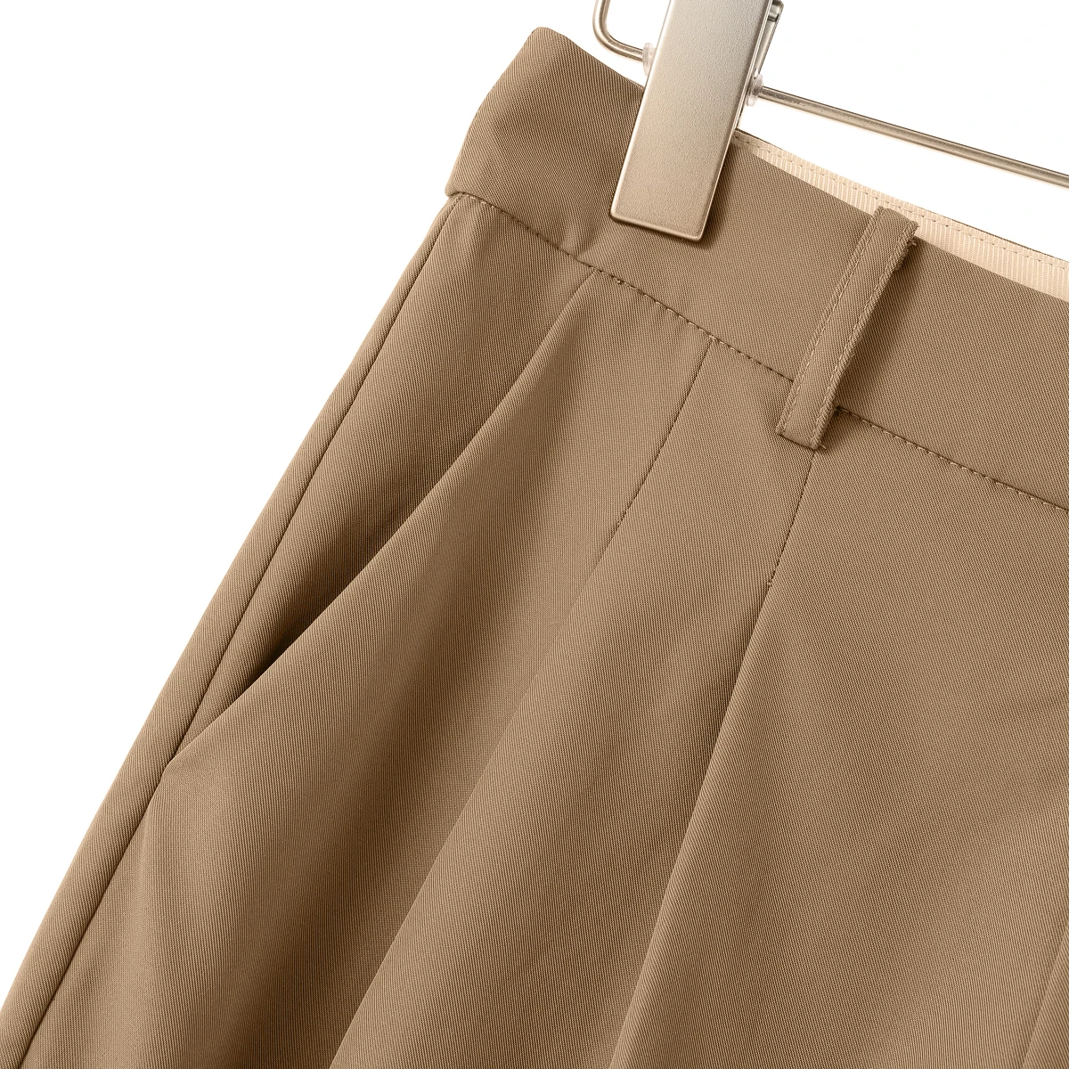 Taille haute pantalons décontractés trajet Sle taille haute couverture hanche neuf Points dames Polyester Fiber Harlan pantalon fermeture à glissière