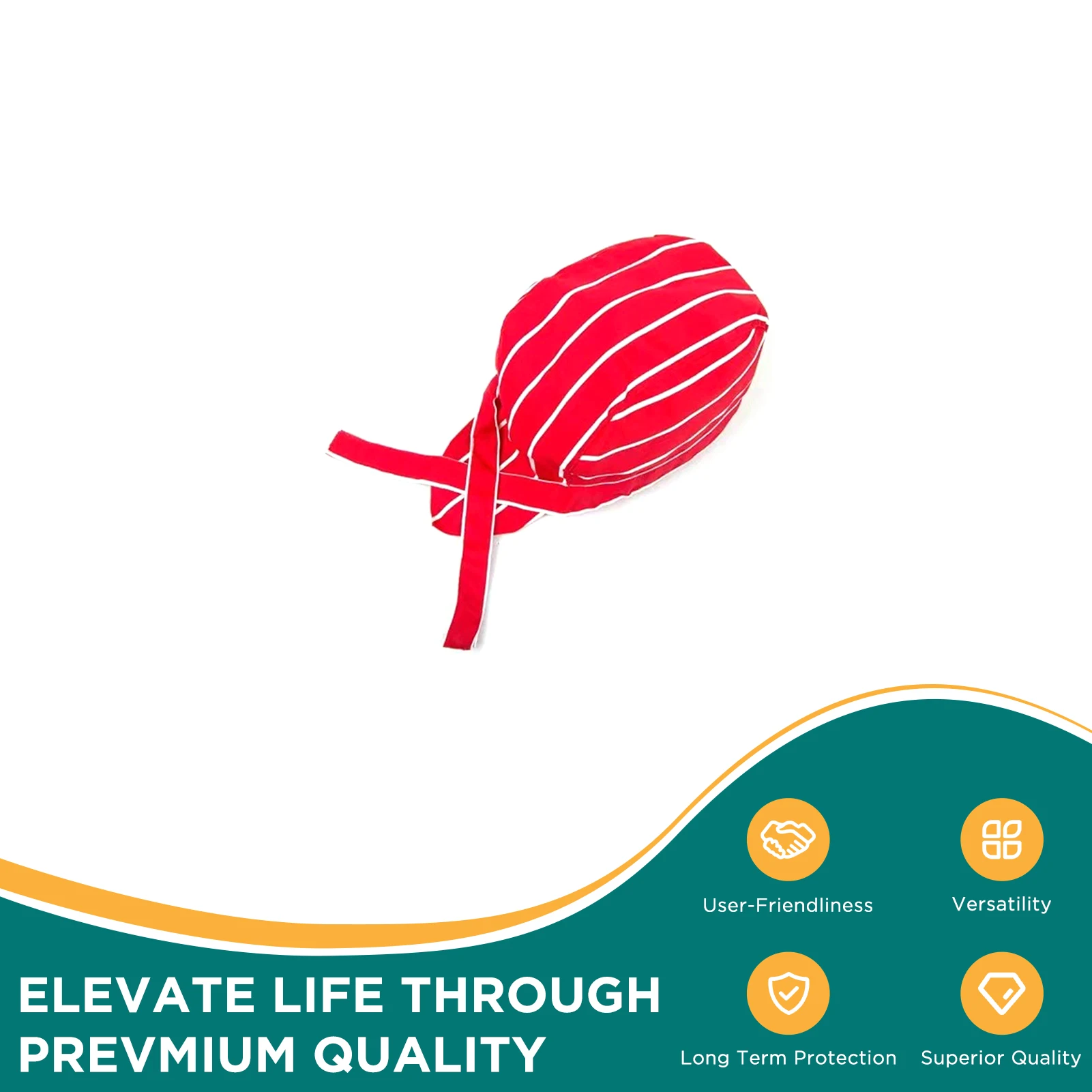 Koksmuts voor mannen en vrouwen Restaurantpersoneel Verstelbare gebonden band Kookmuts Ademend katoenmixmateriaal voor Japans