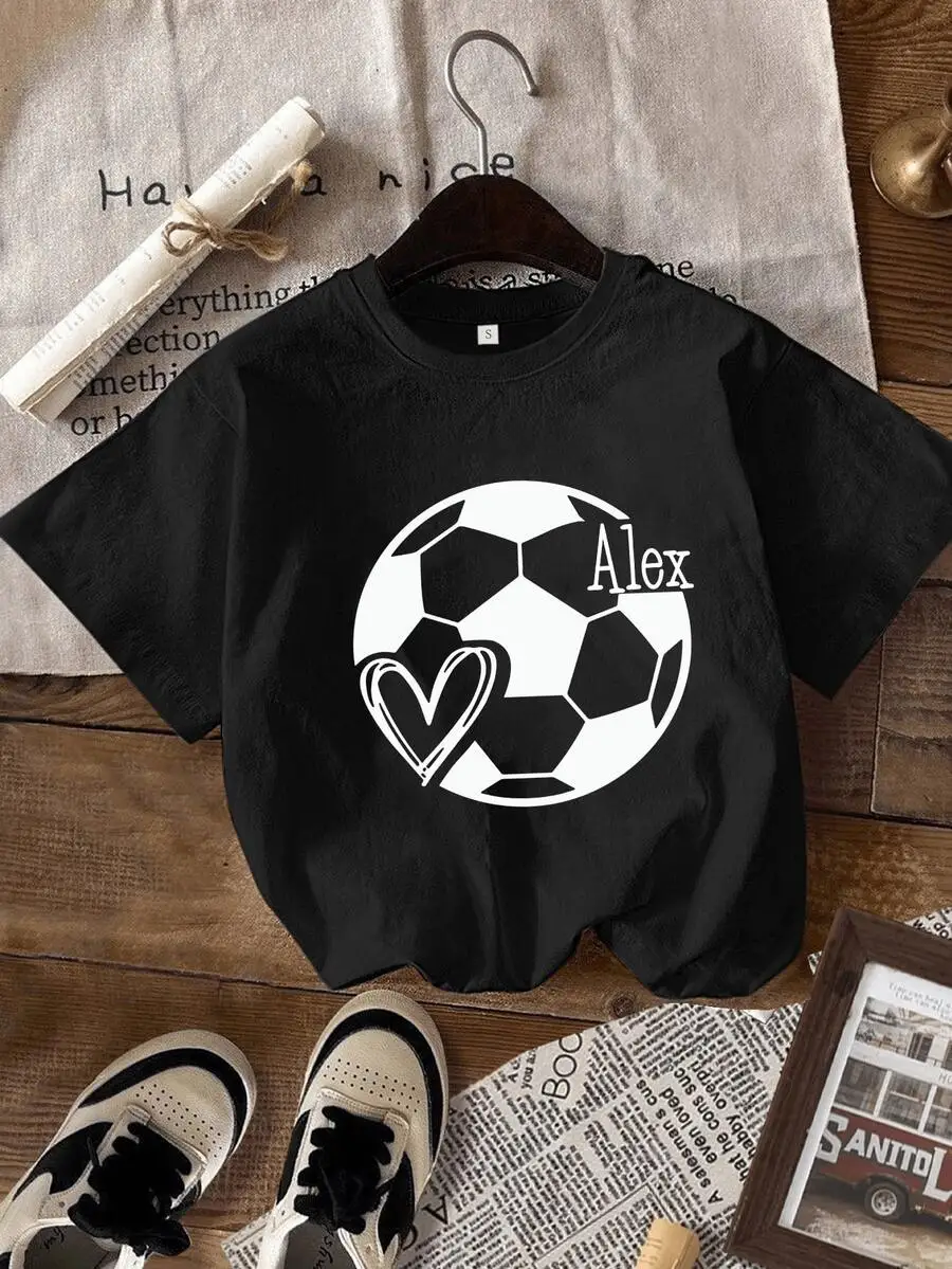 Loose And Oversized[Custom]Personalized Soccer Player Shirt, Soccer To Your Name Shirt, Custom Soccer Player Tee, Soccer Lover Gift T-Shirt, Soccer