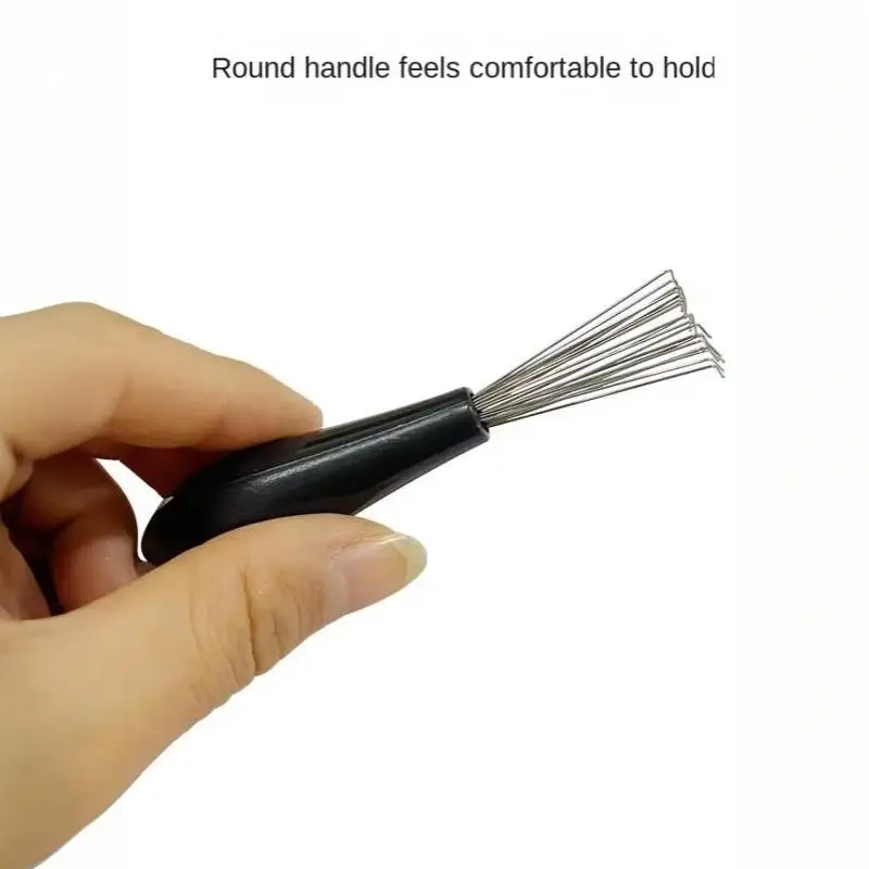 New Hair Brush Cleaning Tool With Prongs Ergonomic Non Slip Handle For Home Salon Hair Tools