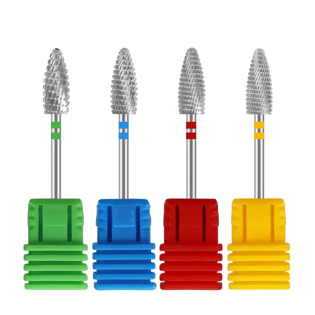 

ECO Economy Carbide 6.0 Corn milling cutters removel gel polish varnish Nail Drill Bit best quality C M F XF