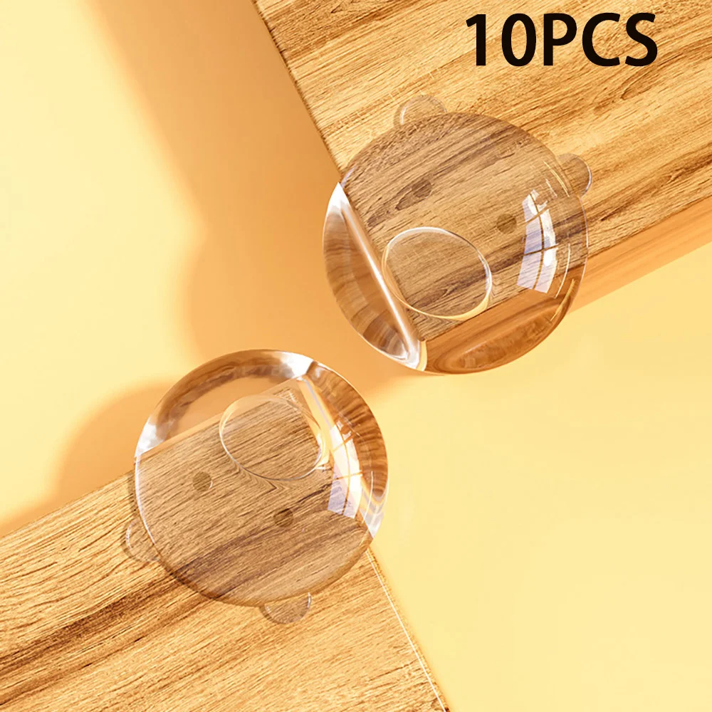 

10Pcs Child Baby Safety Silicone Protector Table Corner Edge Protection Cover Children Anticollision Edge & Guards