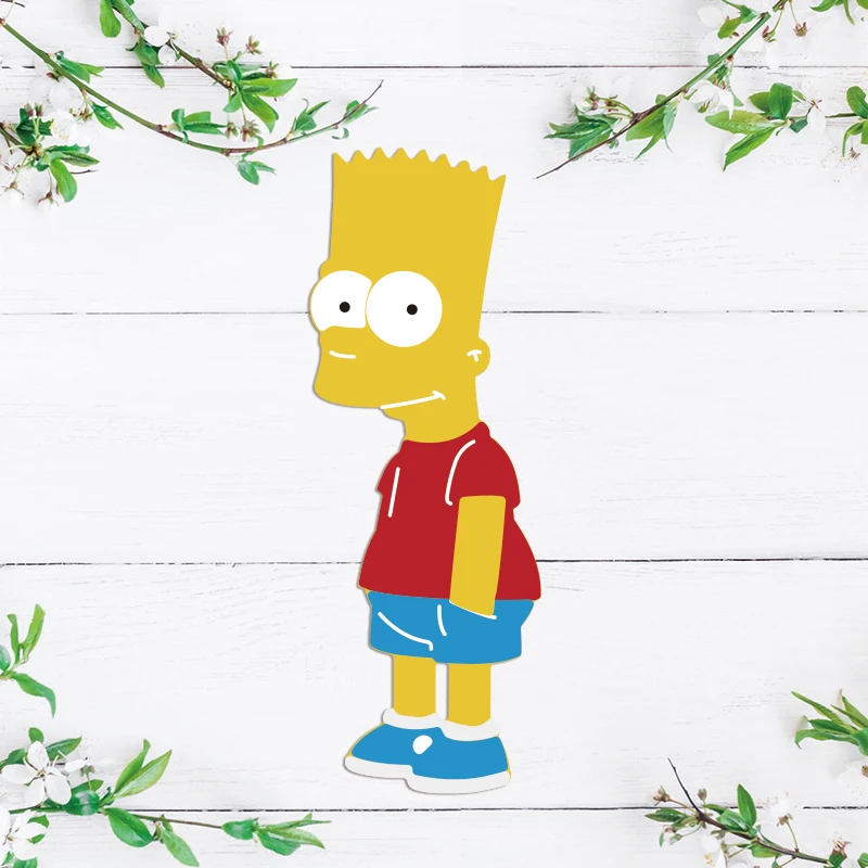 Disney The SimpsonsตัดโลหะตายชุดBart Simpson Die CutสําหรับDIYสมุดภาพการ์ดงานฝีมือตกแต่งDie Cutใหม่ 2022