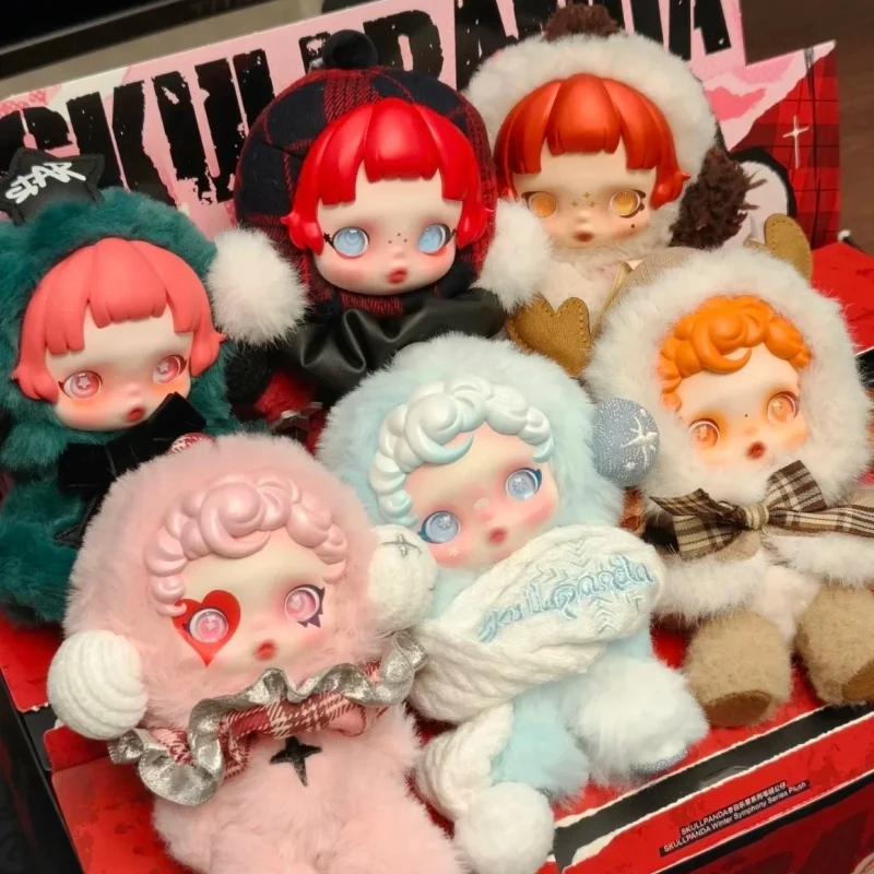 

POP MART SKULLPANDA Серия «Зимняя симфония»: Загадочная коробка-сюрприз (Blind Box), коллекционная фигурка, игрушка, кукла, милая аниме-фигурка, настольное украшение