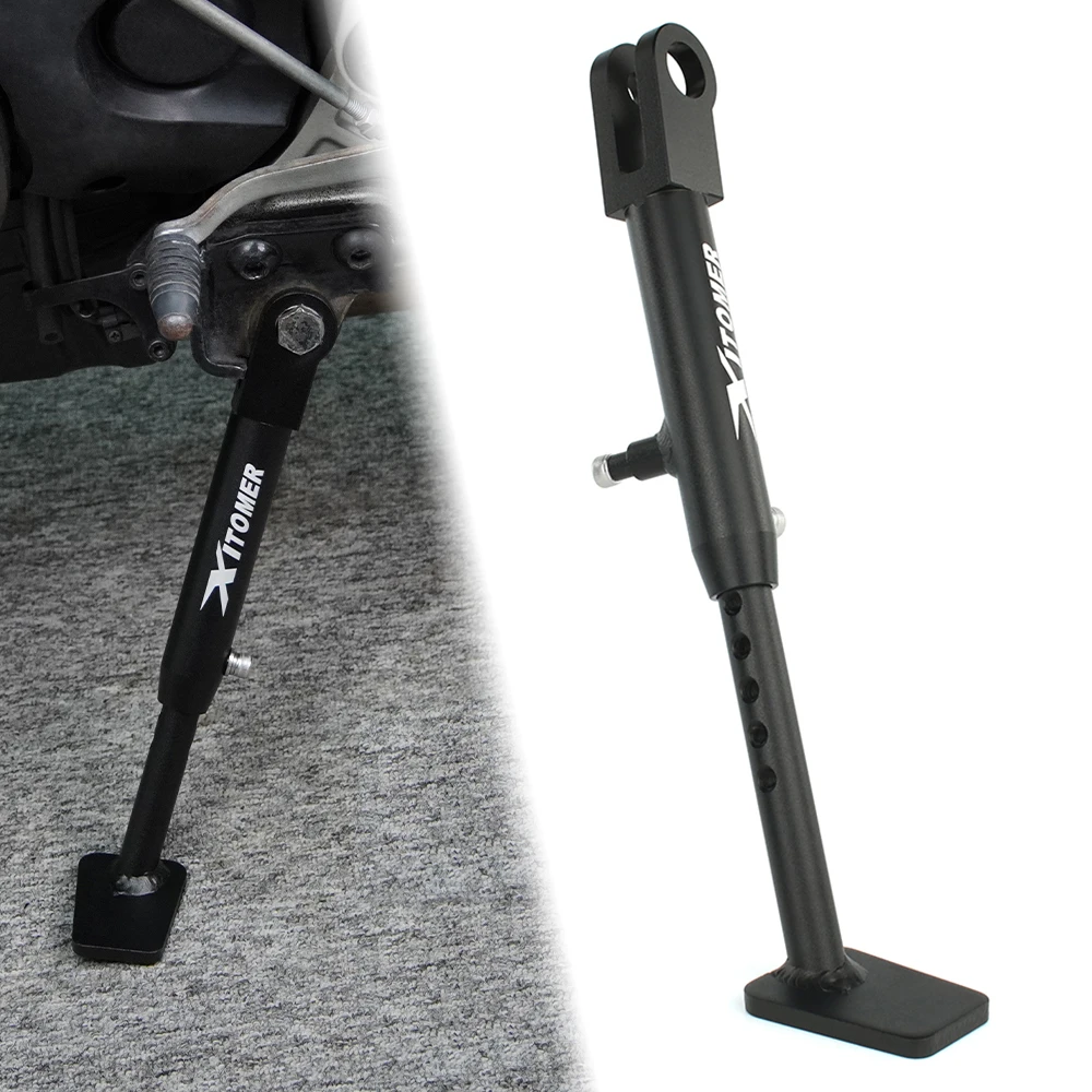 For Yamaha FZ-07 / MT-07 XSR700 Tracer 700 TRACER 7 Motorcycle Adjustable Kickstand Sidestand Holder Parking Rack Support Foot