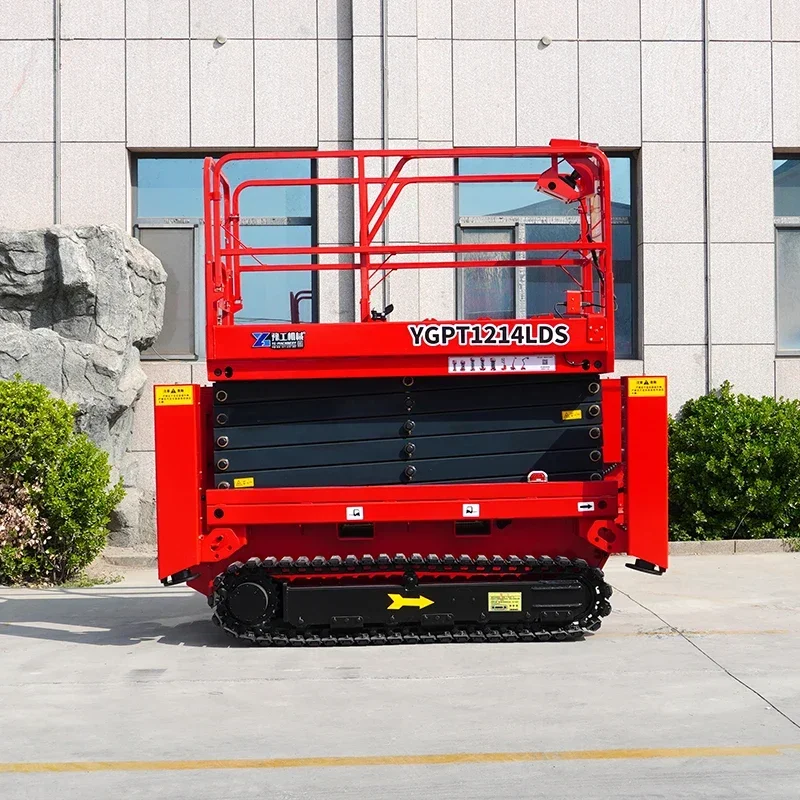 China Pneumatic Low Scissor Car Lift Compact and Convenient Lifting for Garages and Workshops