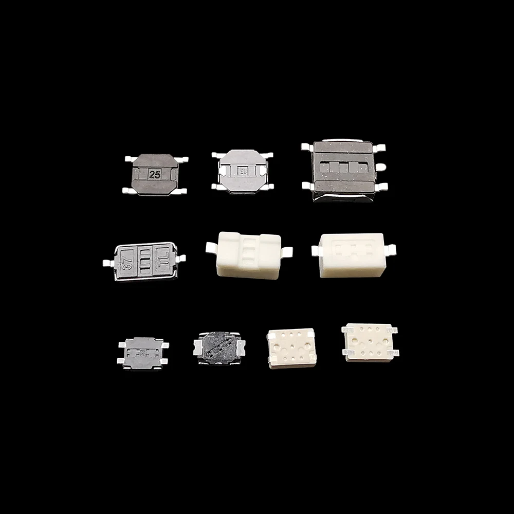 250 قطعة مايكرو اللمس اللباقة مفتاح بـزر دفع مجموعة متنوعة 2P 4 دبوس مصلحة الارصاد الجوية PCB لحظة الذاتي إعادة ضبط سيارة التحكم عن بعد التبديل إصلاح #6