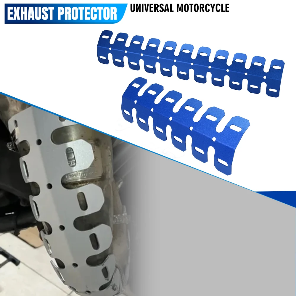 

25cm 49CM Universal Motorcycle Front Exhaust Heat Shield Protector Anti-scalding Cover Heat Shield Guard Accessories