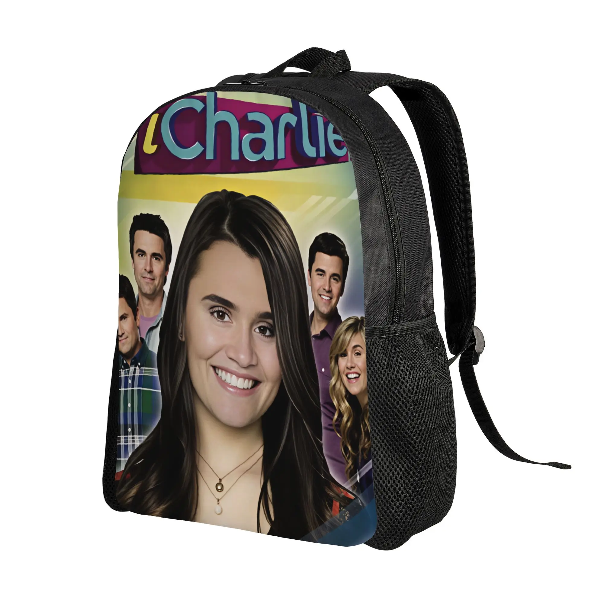 Funny Meme Charlie Kirk Backpack  Boy Girl Polyester Outdoor Backpacks Soft Elegant High School Bags Rucksack