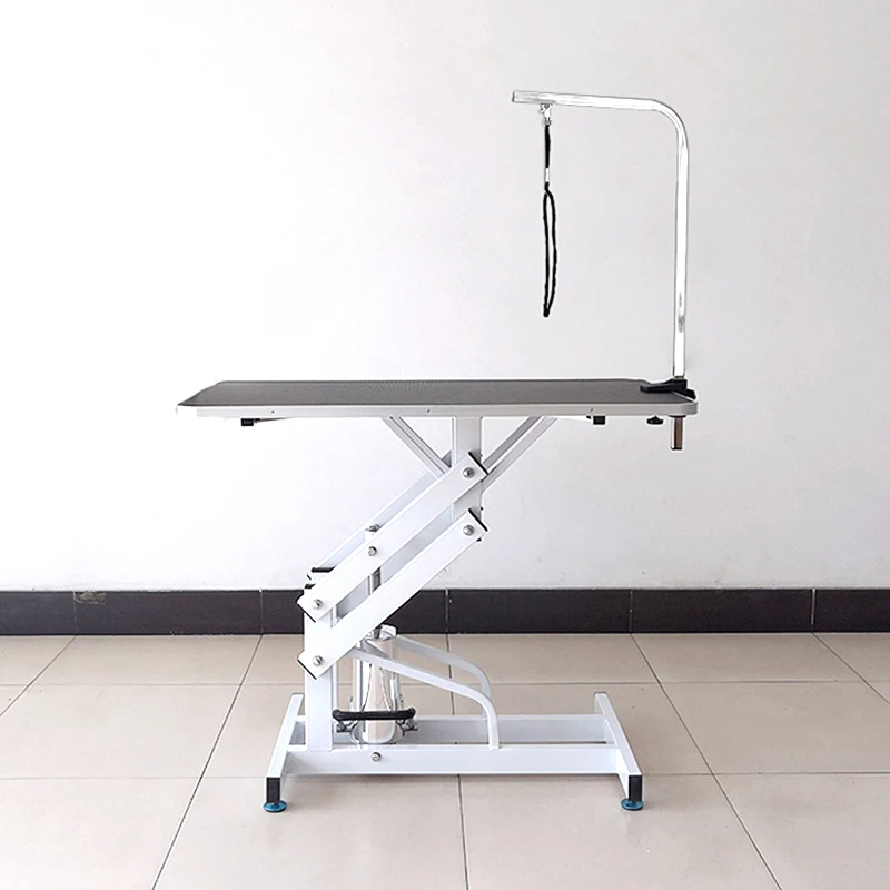 Stainless Steel Pet Grooming Table Pet Grooming Salon Aluminum Alloy Edge Pet Grooming Equipment