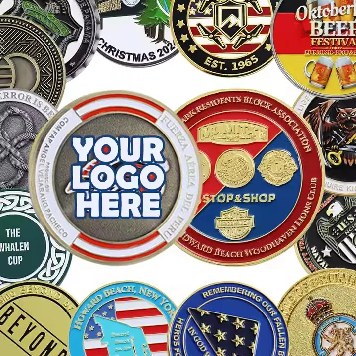 

Make Your Own Coin Manufacturers Custom Zinc Alloy Gold Silver Soft Enamel Uv Printed Metal 3D Collection Challenge Coins