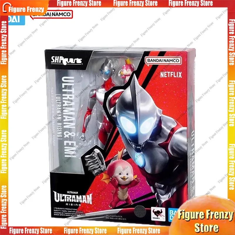 

Распродажа! Оригинальная фигурка Bandai: Ультрамен: Восхождение Мол. Коллекционная фигурка аниме-персонажа SHF Ультрамен и Эми. Фигурка Мол.