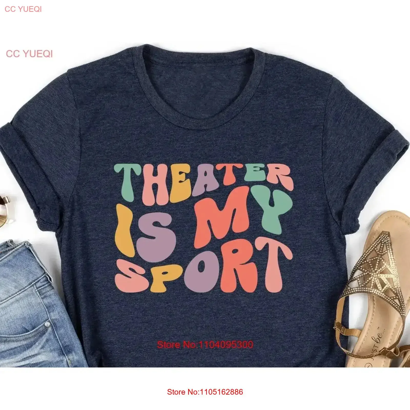 Retro Theater Is My Sport T Shirt Actor Musical Actress Drama Play Student Art Lover vintage Washed Stylish Versatile homme