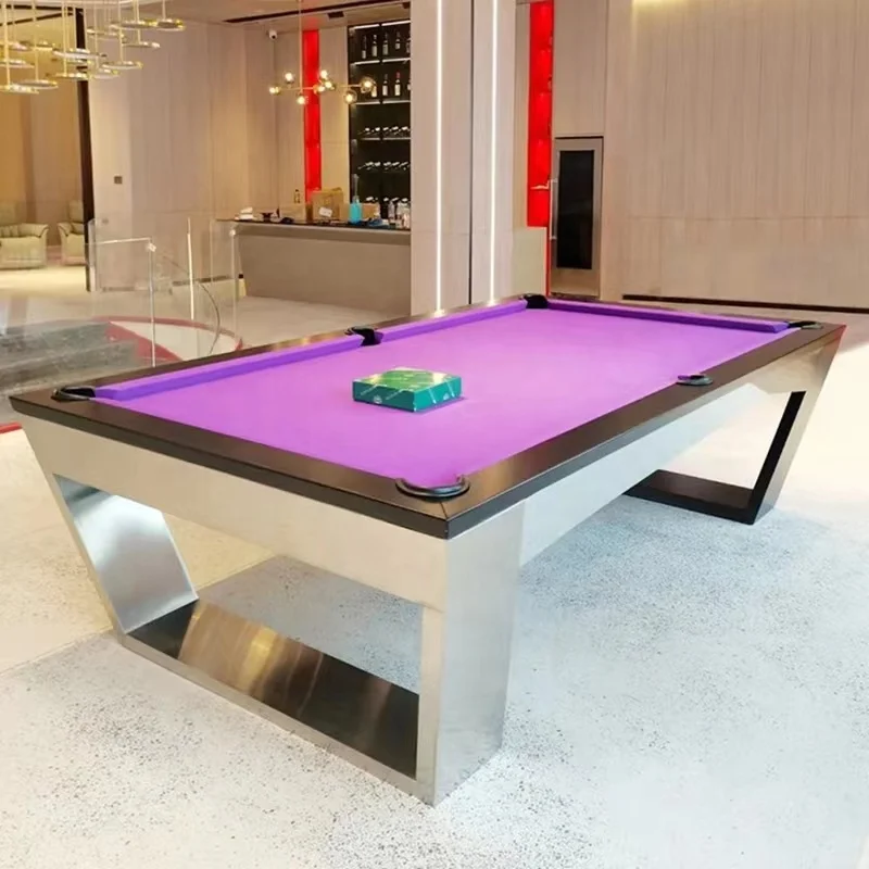مجموعة طاولة فاخرة لحمام السباحة والتنس مخصصة OEM ODM لغرفة الألعاب وغرفة الطعام والمكتب والترفيه ومنزل العطلات #4