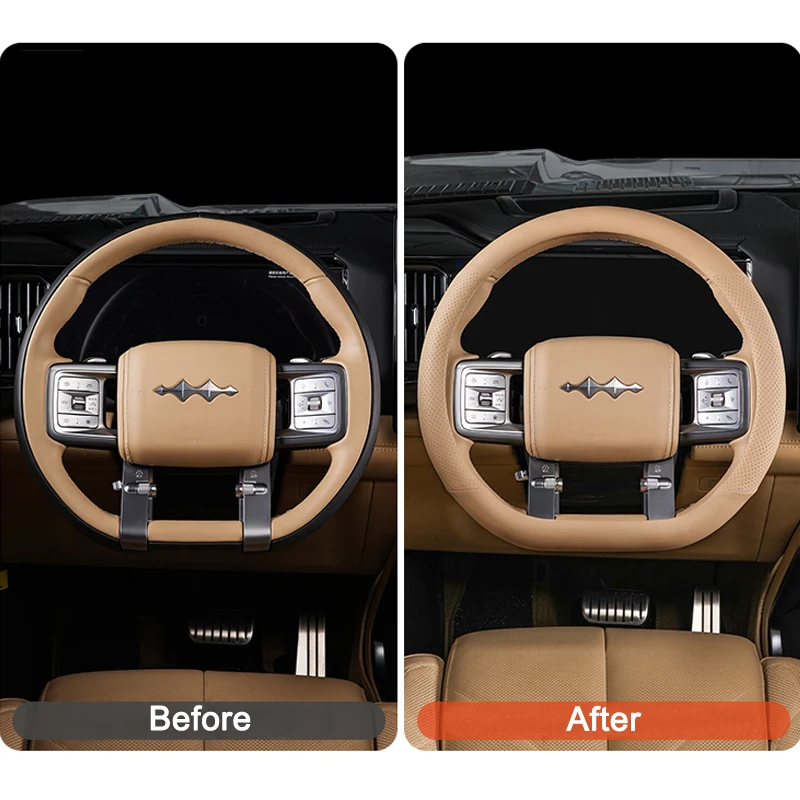 Steering wheel cover protective cover For BYD Leopard 8 FangChengBao 8 eight 2025 2024 Interior Accessories