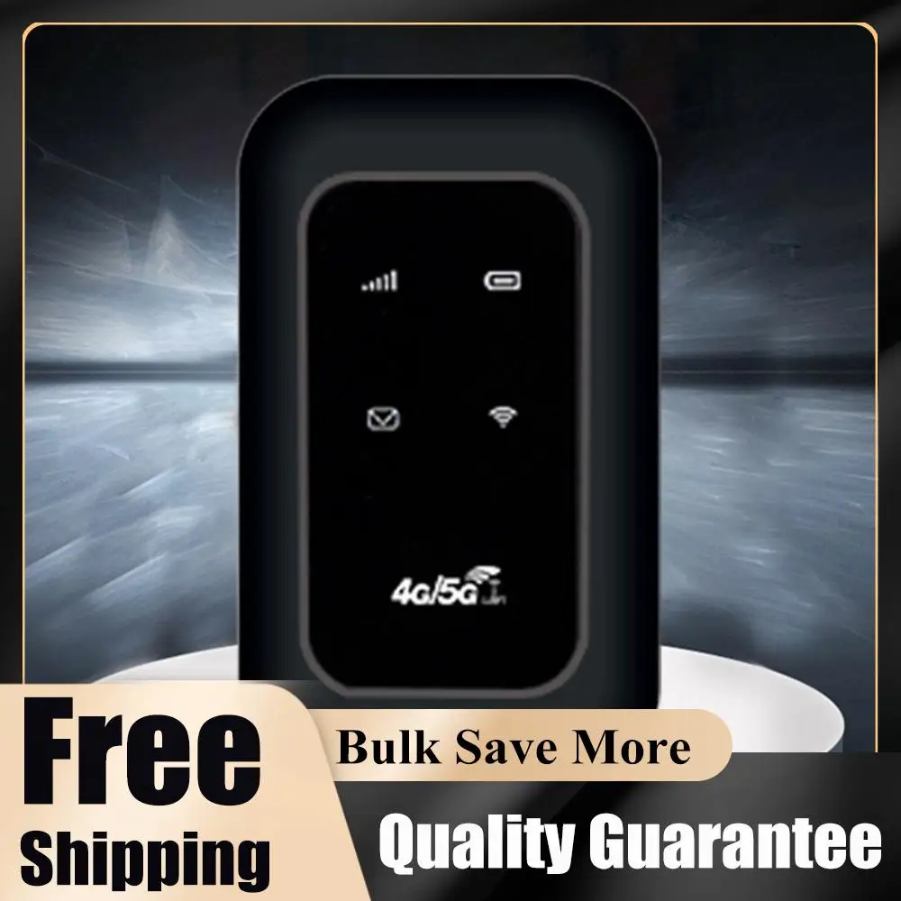 

High Speed Mini Router with SIM Card Slot Wireless Travel Hotspot WiFi Mobile Hotspot for RV Travel Vacation Camping Remote Area