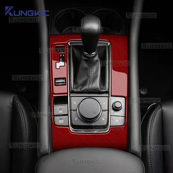 適用於馬自達3 Axela BP 2019 2020 2021 2022 2023 2024 2025款的真軟碳纖維貼紙,適用於自動擋左舵/右舵車型,附換檔面板。 10 最佳銷售 馬自達3 BP車身套件 - №6