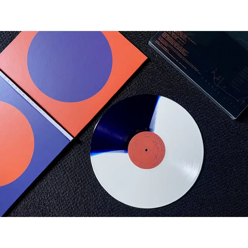 Vinyl LP Color Glue for Official Orange Sea Tide Shore Brand New Genuine