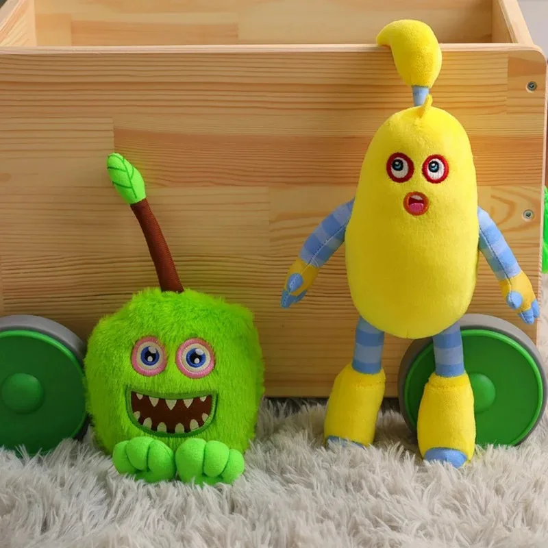 Kawaii Peluches My Singing Monsters Peluche Gioco di cartoni animati Wubbox Giocattoli di peluche Farcito morbido Gioco horror Porte Peluche per bambini