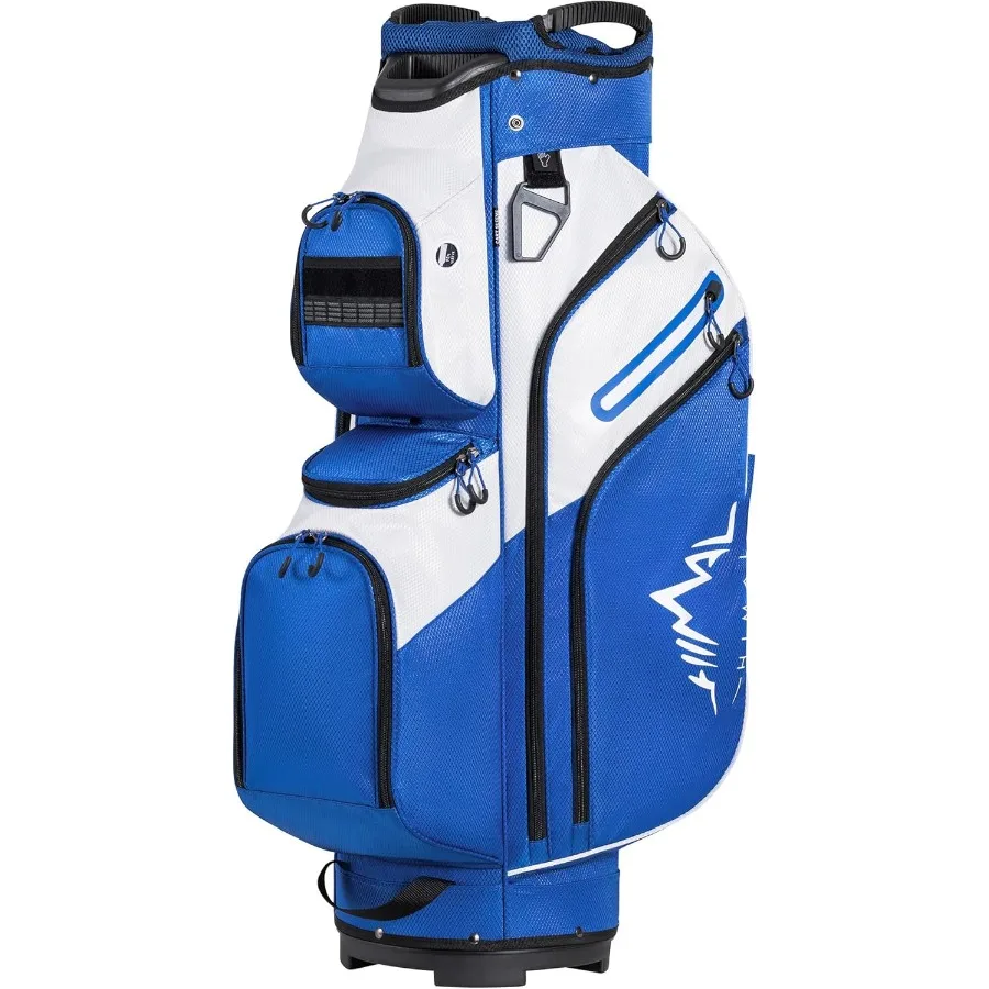 

15-сторонняя сумка-органайзер для гольф-кары с ручками и встроенным дождевиком для улучшенной защиты клюшки и легкого доступа Duri