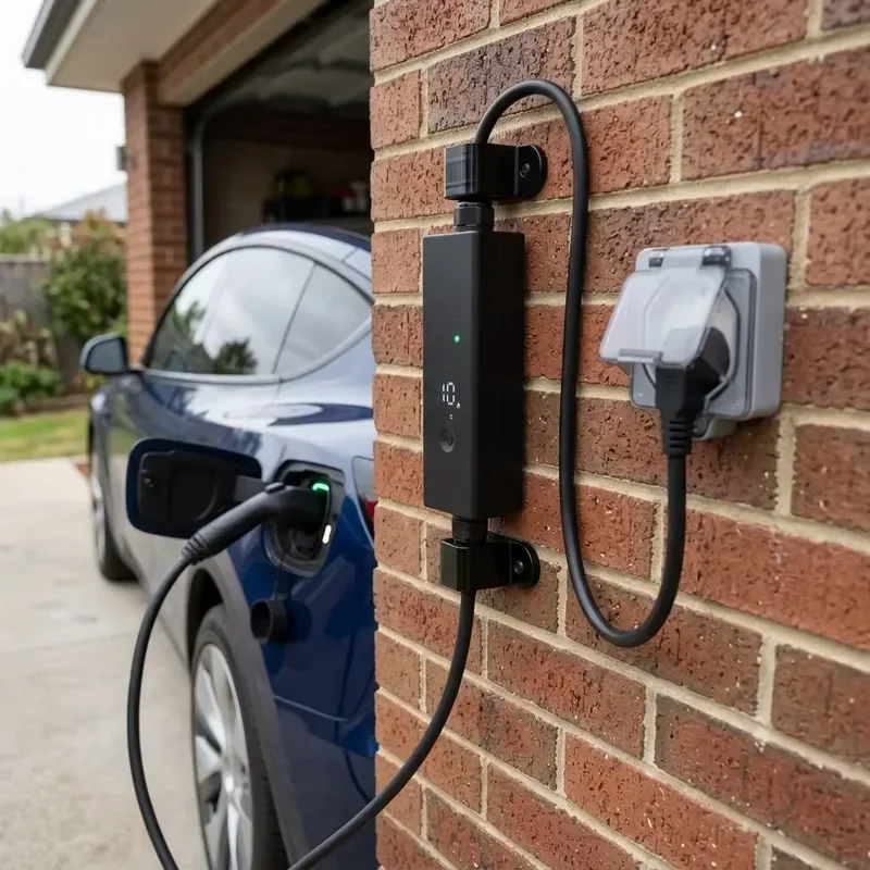 16A 3.5kW Portable EV Charger Plug & Play Electric Car Charging Station with US EU GBT Standard Charging Cable