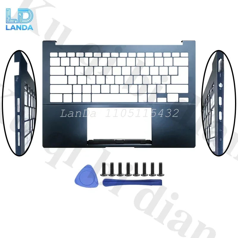 Laptops Case For ASUS Zenbook14 UX3405 UX3405M UX3405MA Notebook LCD Back Cover Front Frame Palmrest Bottom Laptop Accessories