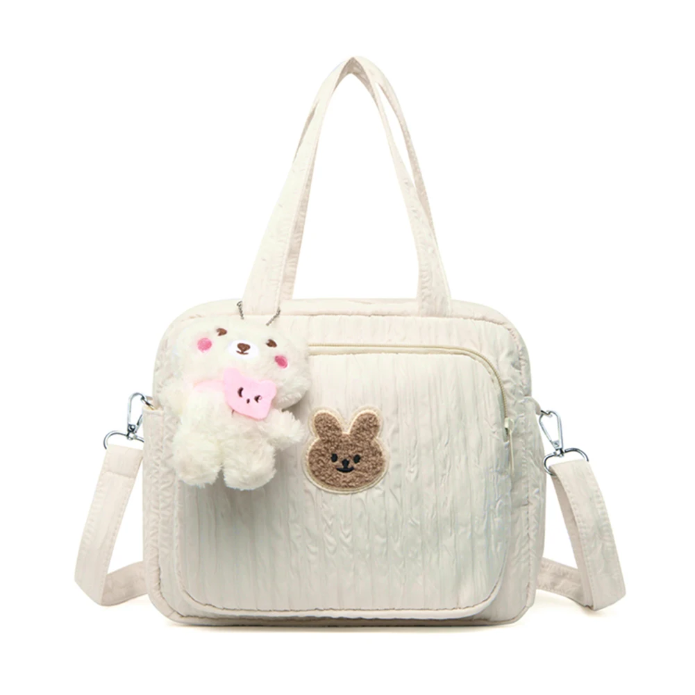 

Multi-function Maternity Bag with Pendant Nappy Maternity Packs Portable Cute Cartoon Large Capacity Nylon Organizer Travel Bag