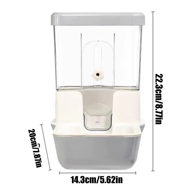 التلقائي الأرانب المغذية السيارات أغذية الحيوانات الأليفة موزع مياه Storage800ml سعة كبيرة طبق السلطانية للببغاوات النمس الحمام القنفذ