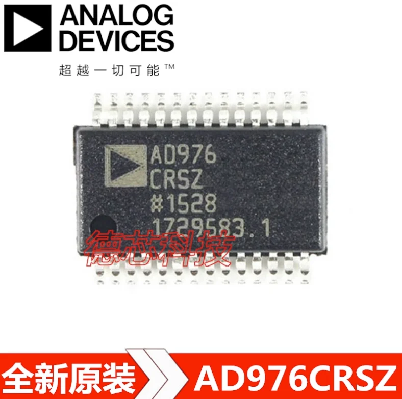 1pcs /LOT New  AD976CRSZ  AD976CRS  AD976  SSOP-28  Digital to analog converter  DAC   Chip IC New Original