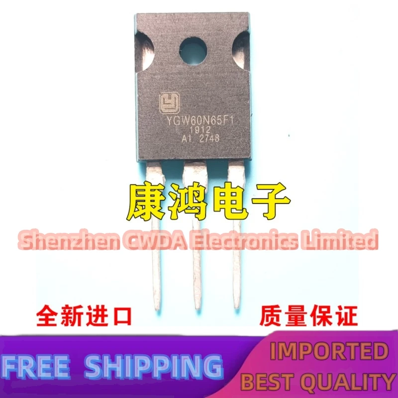 10PCS-20PCS   YGW60N65F1 TO-247 IGBT 60A650V  In Stock Can Be Purchased