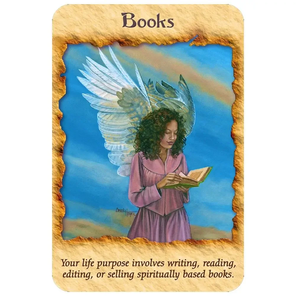 Angel Therapy Oracle cards PDF Guidebook tarocchi deck giochi da tavolo per family party women kids toys