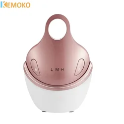 Facial Massager 5 in 1 EMS with 4D Massage Head RF Home Use Facial Device Promote Face Cream Absorption 5 Light Color Modes