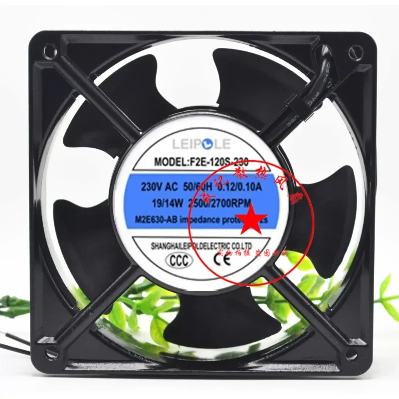 F2E-120S-230 Original Lepu Electric AC220V12038 Axial Cooling Fan 4 Inch Cabinet Fan