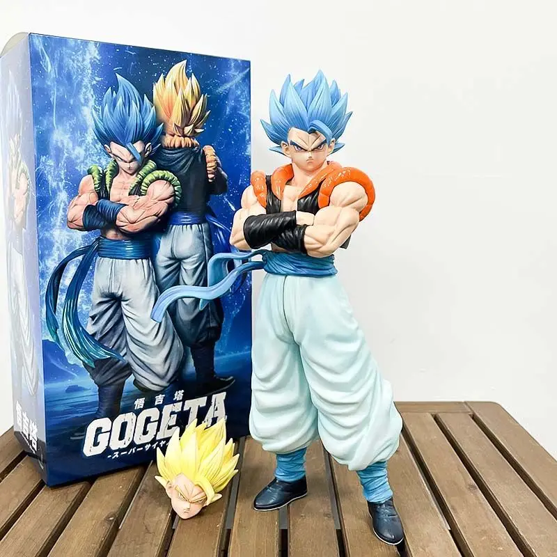 

28cm Dragon Ball Z Anime Cute Figure Saiyan Vegetto Gogeta Goku Vegeta Model Collectable Ornaments Decor Figurine Gifts Toys