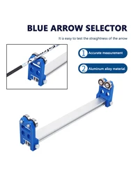 Professional Arrows Straightness Detection Tool Aluminium Alloy Arrows Checker Archery Accessories Accurate Measurement