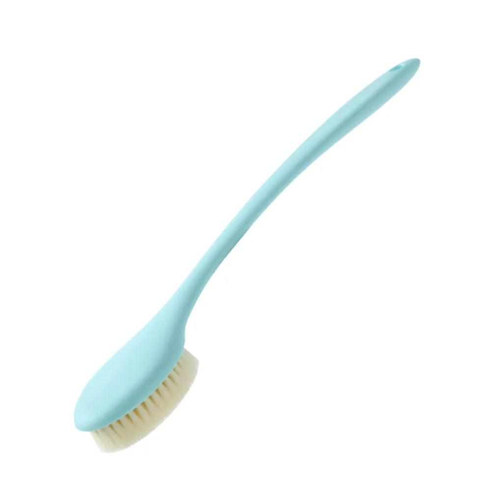 

Long Handle Bathing Brush Soft Bristles Body Scrubbing Tool For Back Rub Shower Exfoliation Eco-Friendly Natural Material