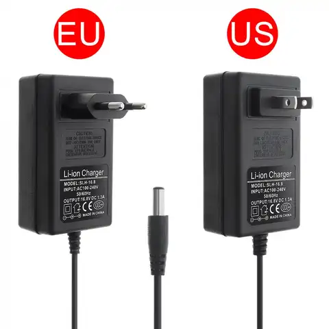 전기 스크루 드라이버 렌치에 대 한 16.8V 배터리 전기 드릴 전원 어댑터 충전기 EU 미국 플러그