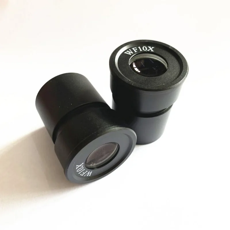 

Pair of 10X/18 Widefield Stereo High Eyepoint Microscope Eyepiece 30.5mm Mounting Size Microscopio Barlow Lens