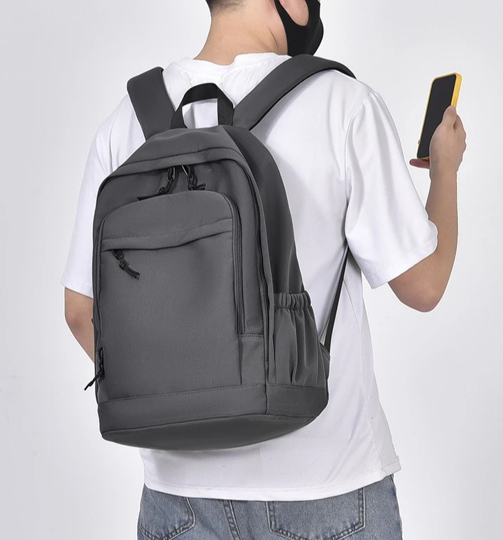 The New Men's Backpack Is Lightweight and Has A Large Capacity. It Is A Business Backpack with Simple Storage and A Computer Bag