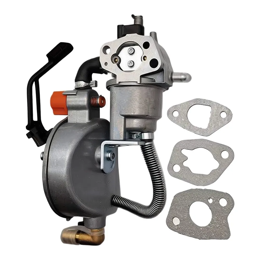 Replacement Carburetor for 168F 170F For GX160 For GX200 Engines Dual Fuel Type Supporting Standard Mounting and Fuel Line Setup