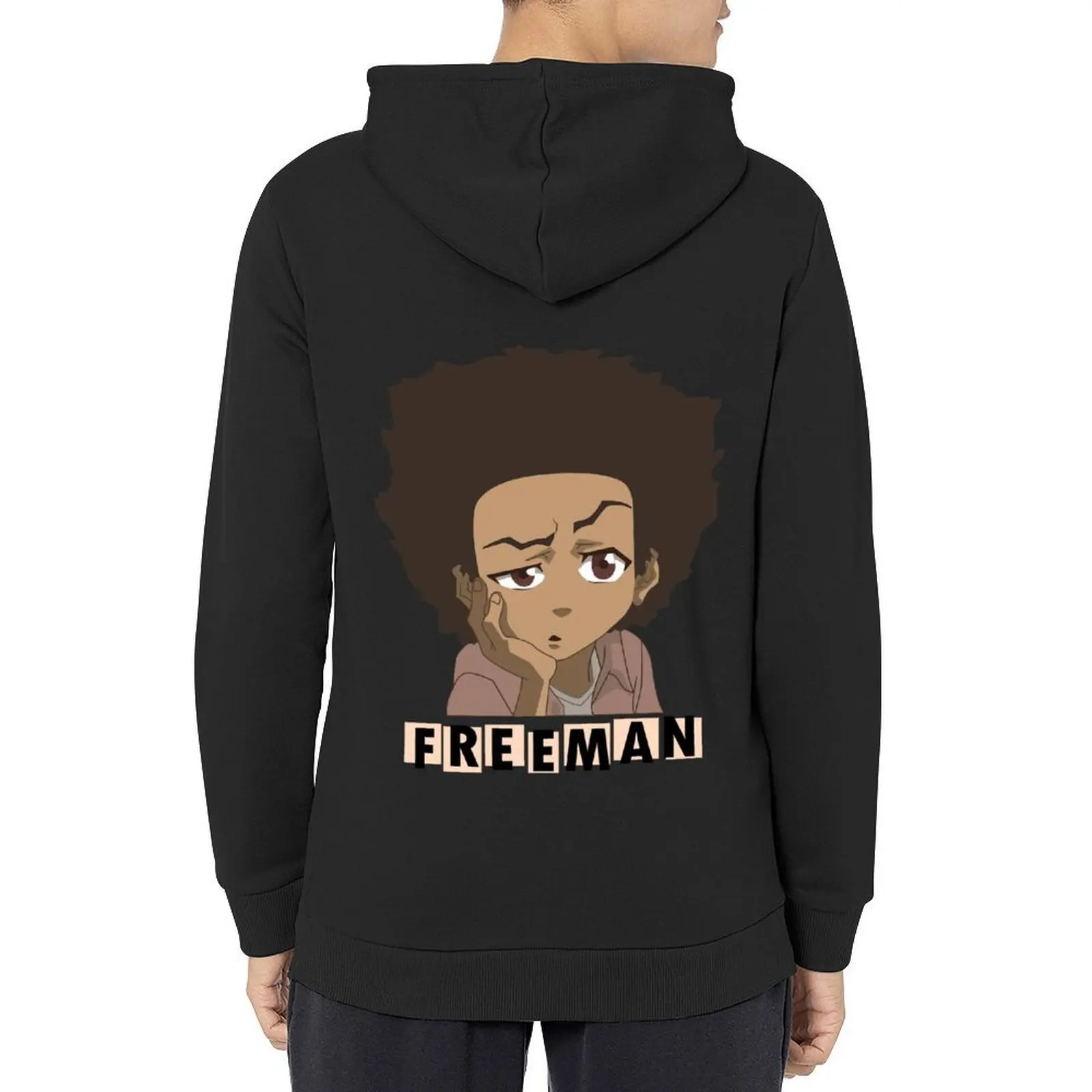 

The Boondocks Huey Hoodie men's autumn clothes anime clothes autumn clothes mens graphic hoodies