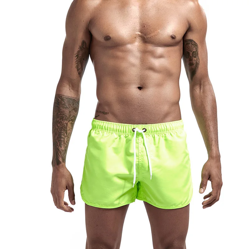 

Men's Sport Running Beach Short Board Swimwear Hot Sell Swimming Trunk Swimsuit Quick-drying Movement Surfing Shorts GYM Pants